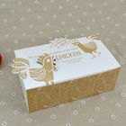 로고에 의하여 인쇄되는 팝콘 닭 상자, 간이 식품을 위한 처분할 수 있는 종이상자