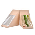 샌드위치 Packagoing/Atr 창을 가진 서류상 샌드위치 상자를 위한 백지 상자
