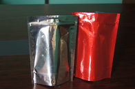 보통 기체 제거 벨브를 가진 알루미늄 호일 커피 콩 포장 부대를 위로 서 있으십시오