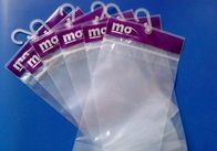 양말 옷을 위해 포장하는 방수 투명한 PVC Pothook 플라스틱 주머니