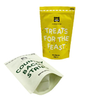 생분해 가능한 커피 콩 포장 봉지 Kraft 종이 재활용 스탠드업 봉지 커피 가방