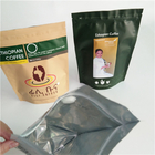 환경 친화적 인 사용자 지정 종이 유연 한 포장 Kraft 커피 Ziplock 서식 서식 가방 250g 500g 및 1kg
