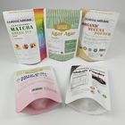 부드러운 최고 품질의 사용자 지정 로고 인쇄 환경 친화적 식품 간식 Mylar Sachet 포장 가방