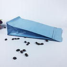 주문을 받아서 만들어지는 Resealable 지플락 최고 1회분의 커피 봉지를 포장하는 편평한 바닥 플라스틱 주머니