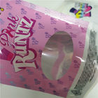 RUNTZ/홀로그램 Resealable 비닐 봉투 과자는 냄새 증거 높은 쪽으로 주머니 농담을 위로 서 있습니다