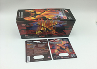 코뿔소 69 3d 물집 카드 전시 종이상자를 가진 포장 캡슐 알약 주문 색깔