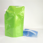 플라스틱 Foldable 주둥이는 식용수를 위한 포장 Bpa 3L 5L 10L를 자유롭게 자루에 넣습니다
