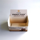 Eco 친절한 Kraft 두꺼운 종이 상자, 초콜렛을 위한 Foldable 반대 전시 상자