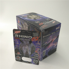 3D 렌즈 모양 카드 환경 친화적인을 포장하는 주문 코뿔소 96 알약 물집 팩