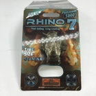 코뿔소 7는 5000 3D 서류상 남성 성적인 알약 전시 상자를 포장하는 물집 카드를 요약합니다