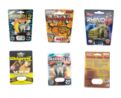 포장하는 표범/코뿔소 13 알약 종이상자, 물집 3D 서류상 카드 성적인 알약 상자