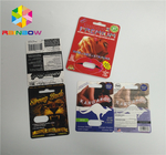 CBD 기름 병 종이 물집 카드/Vape 전자 카트리지를 포장하는 UV 인쇄 물집 카드