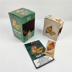 2020년 새로운 디자인 그라프바 잎 담배 포장지 포장지 박스 퉁명스러운 잎 패키지 디스플레이 세트