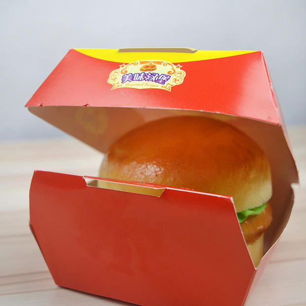 포장하는 버거킹을 위한 주문품 종이상자, 대중음식점을 위한 햄버거 종이상자