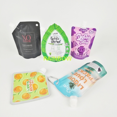 토마토 소스 / 화장품을 위한 신축성 플라스틱 관 팁 유동적 도이팩