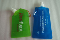 인쇄 로고를 가진 액체를 위한 액체/비닐 봉투를 위한 녹색 파란 가동 가능한 부대