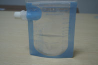 재사용할 수 있는 투명한 두 배 Ziplock BPA는 음식 주둥이 주머니를 해방합니다