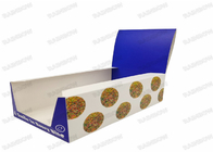 광택이 없는 시니용 공을 출력하는 종이 디스플레이 박스 양측 사이드를 패키징하는 식품