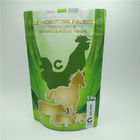 포장하는 Resealable 플라스틱 주머니, 동물성 보충교재를 위한 지퍼 애완 동물 먹이 부대