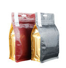 벨브를 가진 resealable 박판으로 만들어진 알루미늄 호일 구획 편평한 바닥 음식 플레스틱 포장 1회분의 커피 봉지 500g 1kg