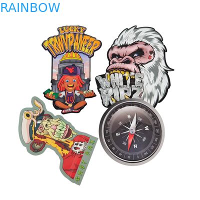 식용 3.5g 마일러 봉지 Ziplock 특수 모양 과자 허브 비스키트 고무 포장