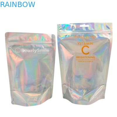 맞춤형 홀로그램 색상 가방 후일 봉지 가방 냄새 방지 및 재 닫기 기능