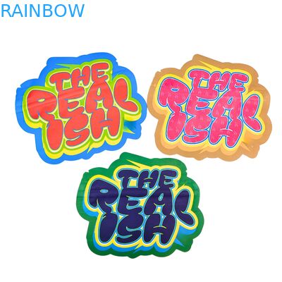 3.5g 7g 14g Ziplock Mylar Bag 식용 아이 보호 알루미늄 포일 쿠키용 고무