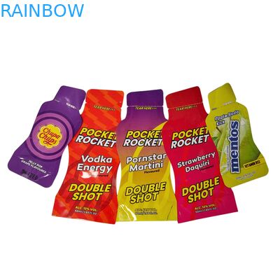 주문 인쇄 된 홀로그래픽 마이러 가방 식품 간식 가방에 대한 다시 닫을 수 있는 생분해 가능한 포장