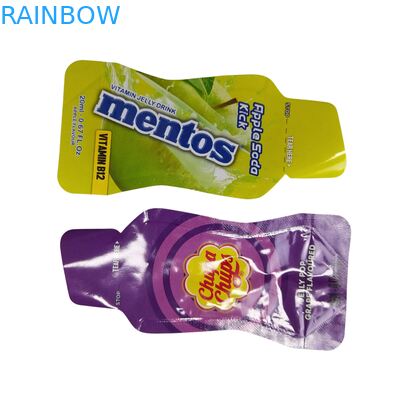 주문 인쇄 된 홀로그래픽 마이러 가방 식품 간식 가방에 대한 다시 닫을 수 있는 생분해 가능한 포장