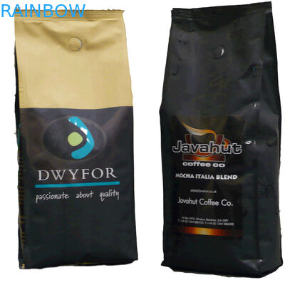 100개 미크론 애완 동물/알루미늄/PE는 CMRK 또는 Pantone 인쇄로 포장하는 티백을 위로 서 있습니다