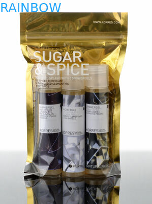 포일 부대 포장, 명확한 정면과 뒤 포일 지퍼 Mylar 음식 부대를 재생하십시오