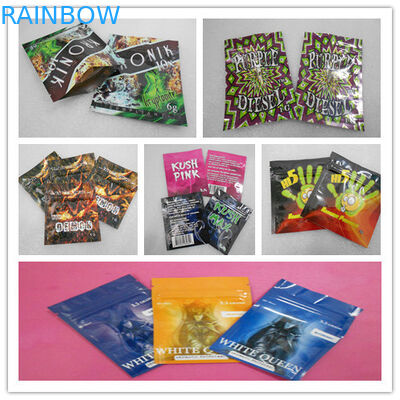 120 mic는 Ziplock에 유행 포일 부대 포장을 위로 서 있습니다