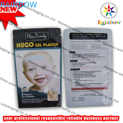 포일은 음식을 위해 주머니에 의하여 재생된 포일 지플락 방습을 위로 서 있습니다