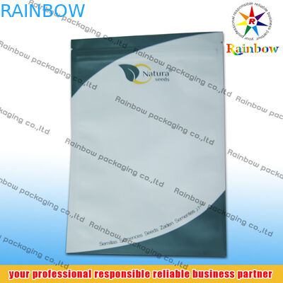 관례는 측에 의하여 밀봉된 알루미늄 호일을 포장하는 지플락 티백을 인쇄했습니다