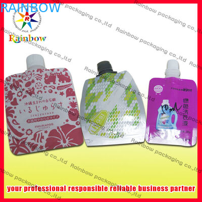 열 - 음료를 위한 50ml/60ml를 포장하는 밀봉된 Pe 주둥이 주머니