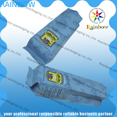 콩 음식을 위한 누출 증거를 포장하는 옆 물개 광택이 없는 티백