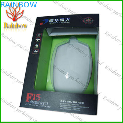 입/Electics를 위한 Transperent 플라스틱 창으로 포장하는 종이상자