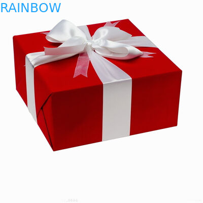 최고 급료 선물 포장을 위한 접히는 마분지 종이상자 붉은 광장