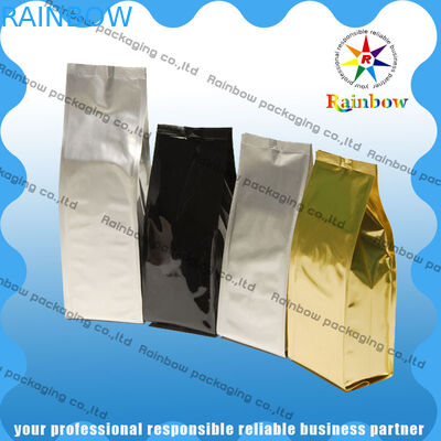 다채로운 인쇄 주문 물자는 밑바닥 삼각천으로 포장하는 티백을 위로 서 있습니다