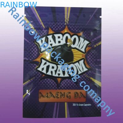 방수 주문 Zip 비닐 봉투 초본 향을 위한 100개 미크론