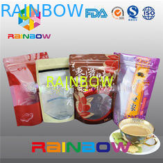 지퍼, 음식 급료 포일 주머니에 육포를 위해 포장하는 Kraft 종이 식사 부대