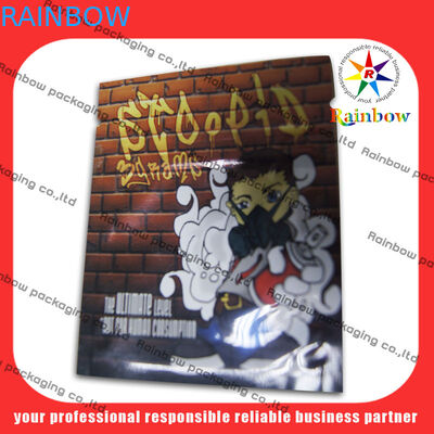 초본 향 포장을 위한 100개 미크론 알루미늄 호일 부대 애완 동물/알루미늄/PE