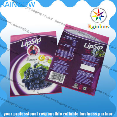 음료 병 수축 포장은 주문 인쇄 열을 소매를 답니다 - 방수 처리하십시오 과민한