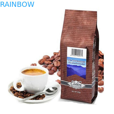 포장하는 Mylar 플라스틱 주머니, 지퍼 최고 콩 포장 주머니