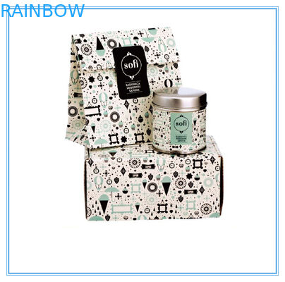 뚜껑을 가진 비누/보석을 위해 포장하는 Foldable 종이상자를 모양 짓