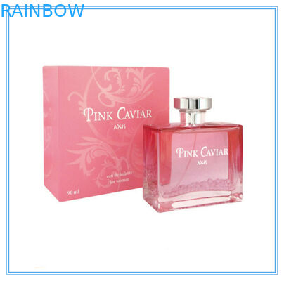 향수 포장을 위한 주문을 받아서 만들어진 로고를 포장하는 매력적인 종이상자