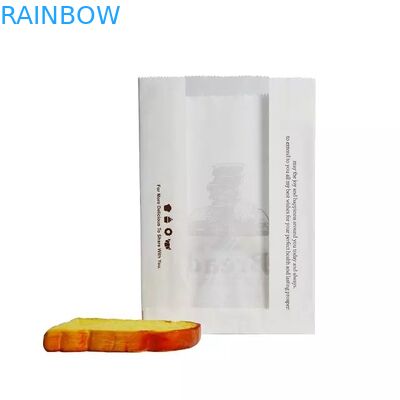 빵 포장을 위한 Eco 친절한 주문을 받아서 만들어진 종이 봉지 그립