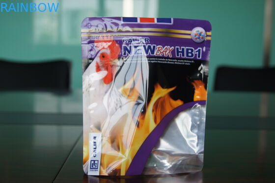 닭을 위한 애완 동물 먹이 플레스틱 포장 주머니 지퍼를 위로 서 있으십시오