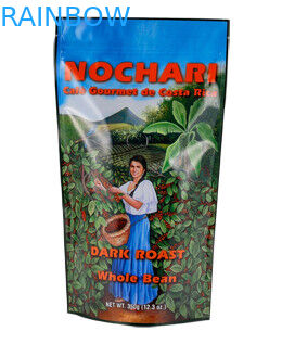 재상할 수 있는 주머니 다채로운 인쇄 광택 있는 끝 지퍼를 위로 서 있으십시오