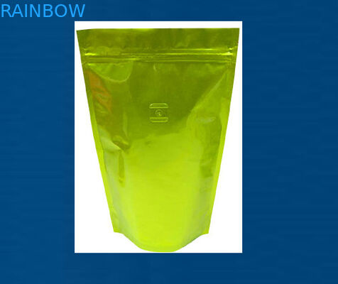 충분히 인쇄한 광택 있는 차 포장 주머니 지퍼 빛 금은 섭니다